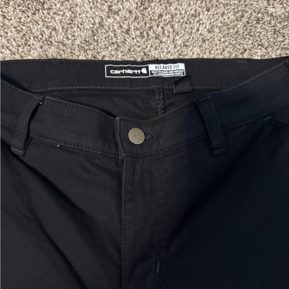 Carhartt Black Relaxed Fit Pants
